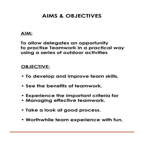 Effective teamwork-attachment