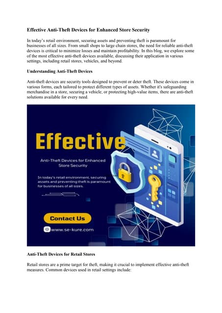 Illustration of Store Security To Prevent Identity Theft