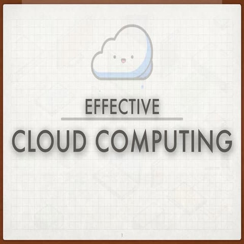 [DN Scrum Breakfast] Effective Cloud Computing