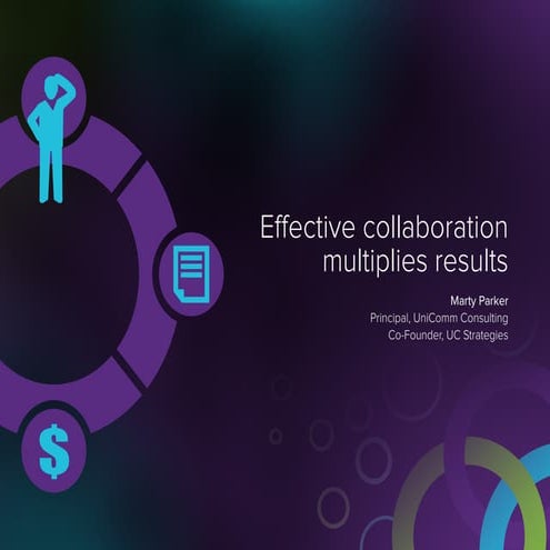 Effective collaboration multiplies results