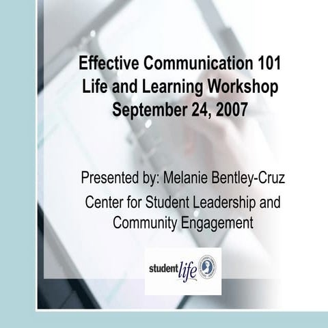 Effectivecommunication | PPT