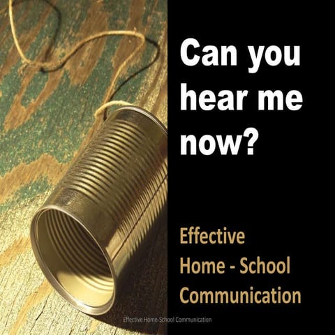 Effective communication