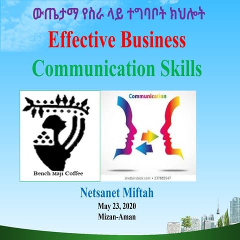 Effective communication Amharic presentation.ppt