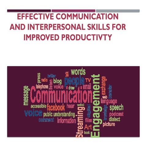 Effective Communication At Workplace | PPTX