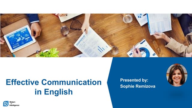 Effective Communication in english