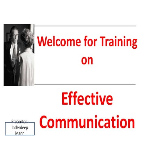 Effective communications