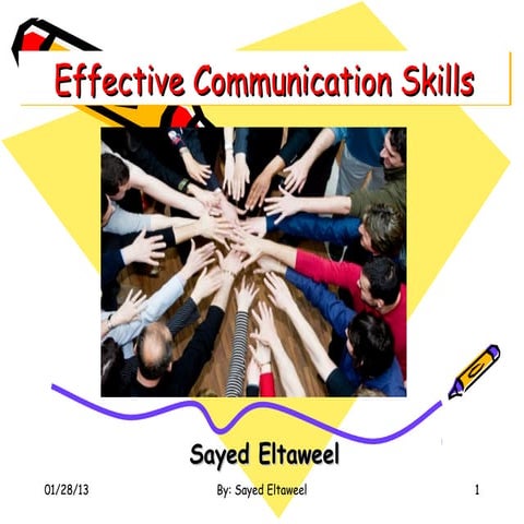 Effective communication skills