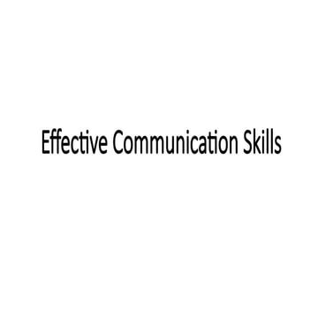 Mastering Effective Communication Skills for Personal and Career ...