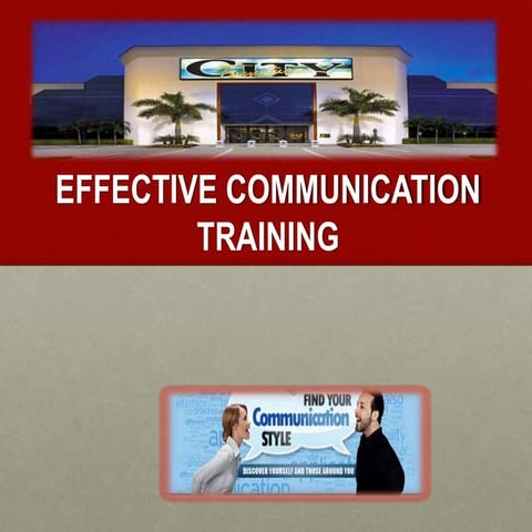 HRD: Effective communication training