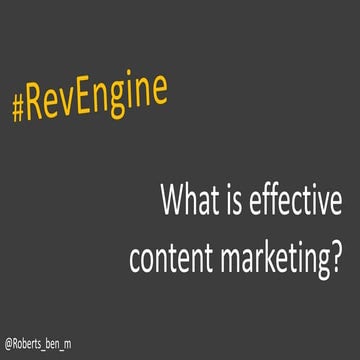 What is effective content marketing? How can you maximise your content creation efforts?