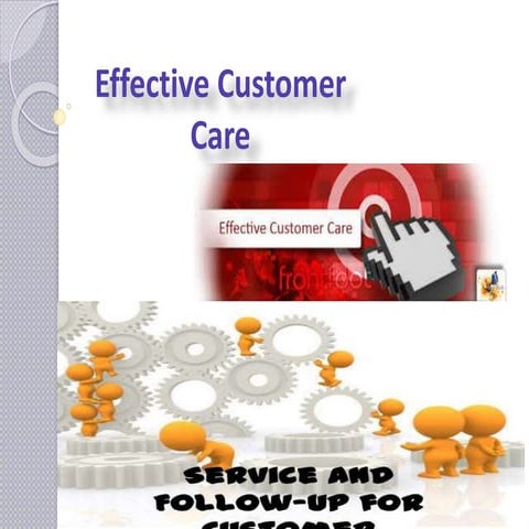 Effective Customer Care 
