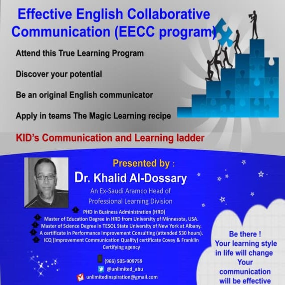 Effective english collaborative communication program