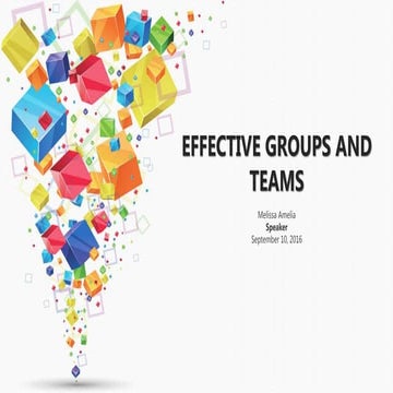Effective groups and teams (group5)