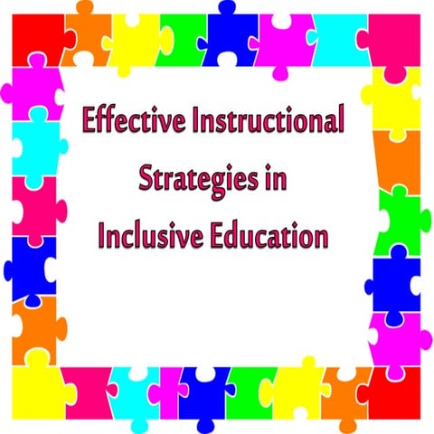 Effective instructional