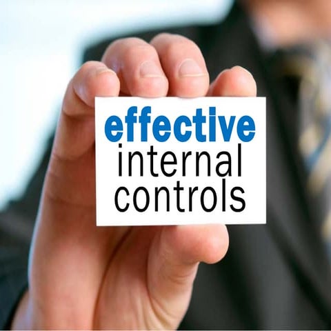 Effective Internal Controls (Annotated) by @EricPesik
