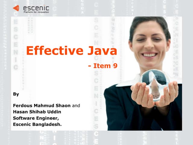 Effective Java - Always override toString() method