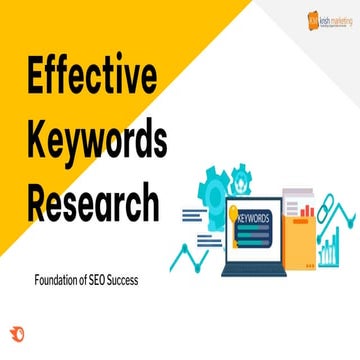Effective Keywords Research For Beginners - Back To Basics | Semrush Live Web...