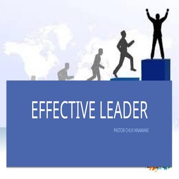 EFFECTIVE LEADER IS A RESOURCEFUL LEADER.pptx