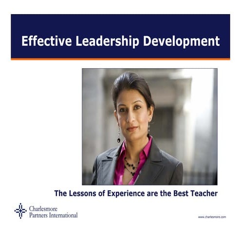 Effective Leadership Development