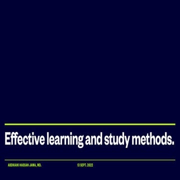 Effective learingn and studying methods .pdf