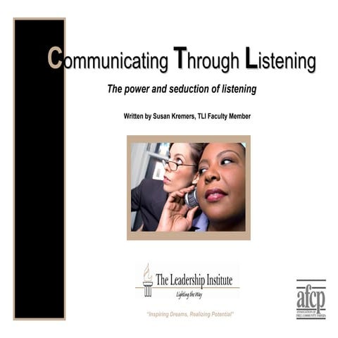 Effective Listening