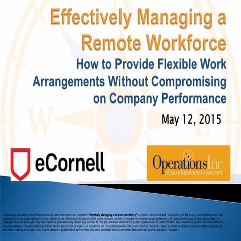 Lead Your Remote Workforce To Success [webinar]