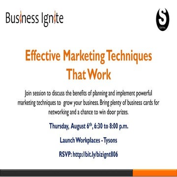 Effective Marketing Techniques That Work - Business Ignite