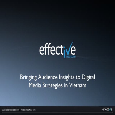 Effective measure audience insight report november vietnam