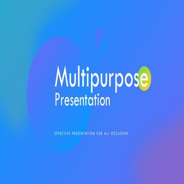 Effective Multipurpose PowerPoint Templates.pptx