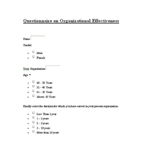 Effectiveness org. behaviour