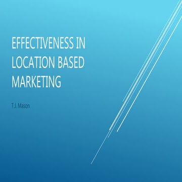 Location based marketing | PPTX