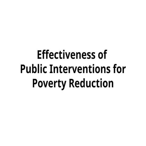 effectiveness of poverty reduction pilicies.pptx