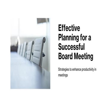 Effective Planning for a Successful Board Meeting.pdf