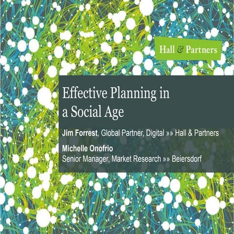 Effective planning in_a_social_age-h&p_nivea