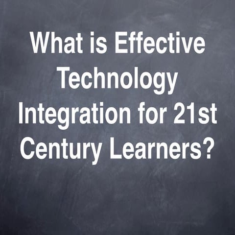 Effective presentation