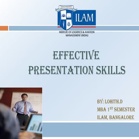 Effective presentation skills 