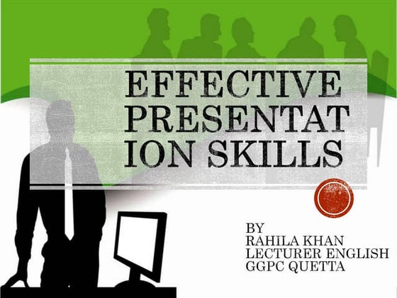 Effective Presentation Skills .pdf