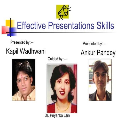 Effective Presentations Skills