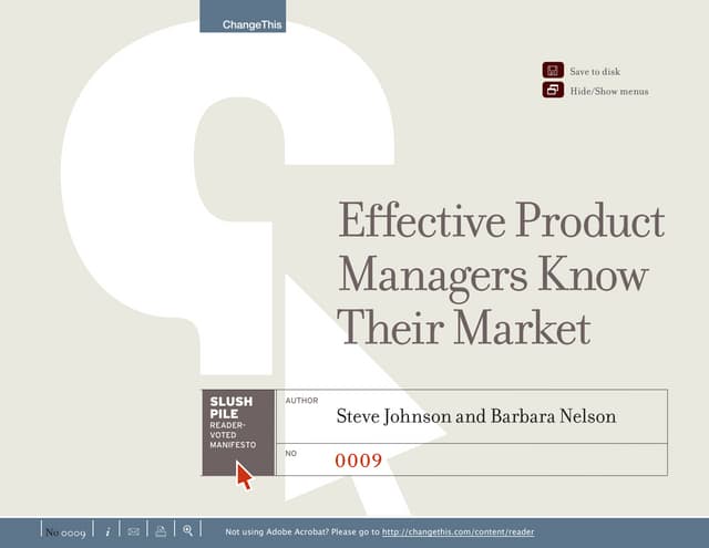 Effective Product Managers Know The...