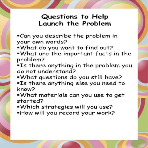 Effective questioning for ps