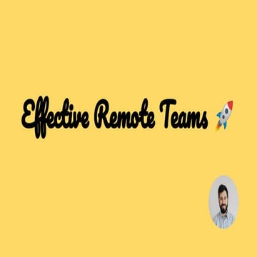 Vitalii Romanchenko: Effective remote teams