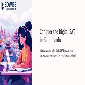 SAT Preparation Guidance for Students in Kathmandu.