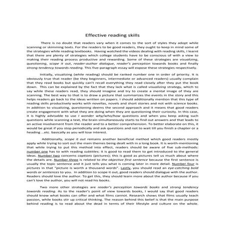 Effective study skills