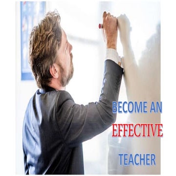 Effective teacher