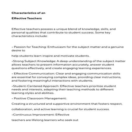 Evaluation of Effective Teachingbyct.pdf