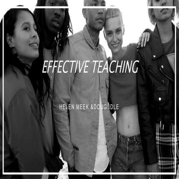 Effective Teaching v2.0