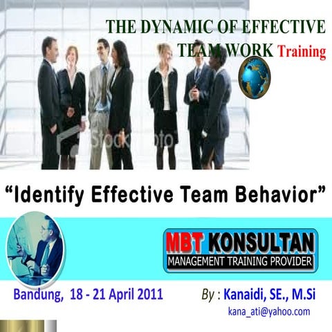 Effective team behaveor