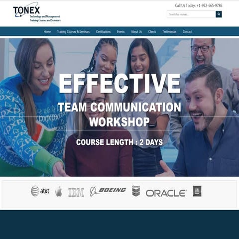 Effective team communication workshop training, Strategies and methods ...