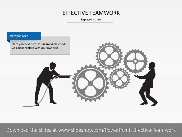 example of effective teamwork