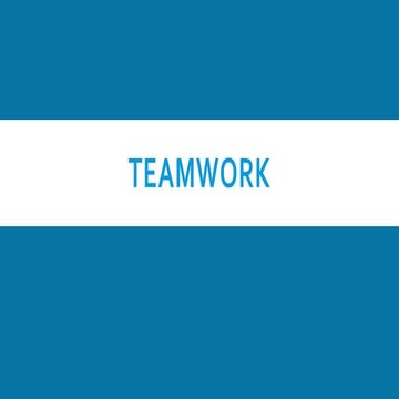 Teamwork
